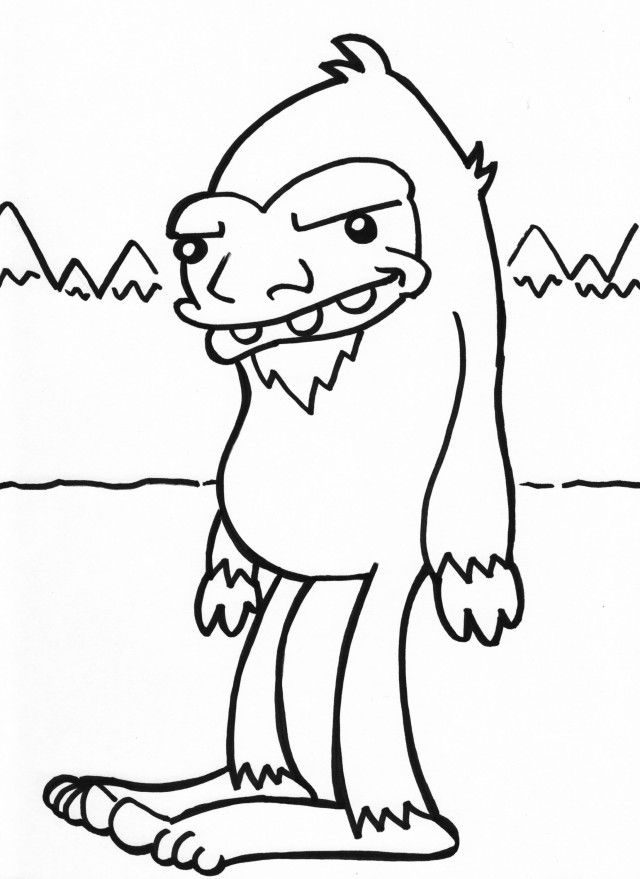 bigfoot-kleurplaat-gratis-6