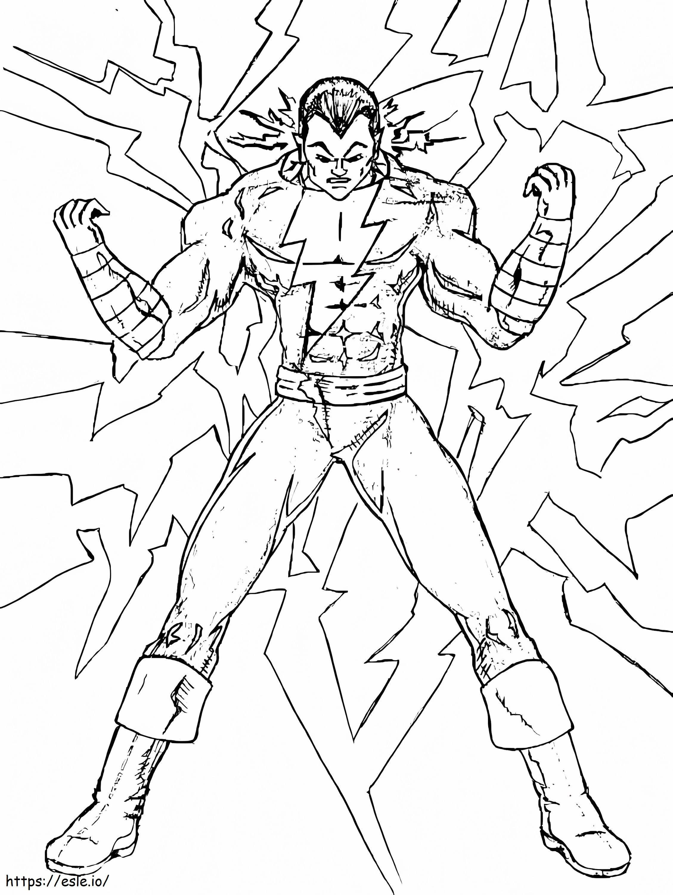 black adam-kleurplaat-gratis-4