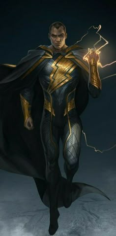 black adam-kleurplaat-gratis-6