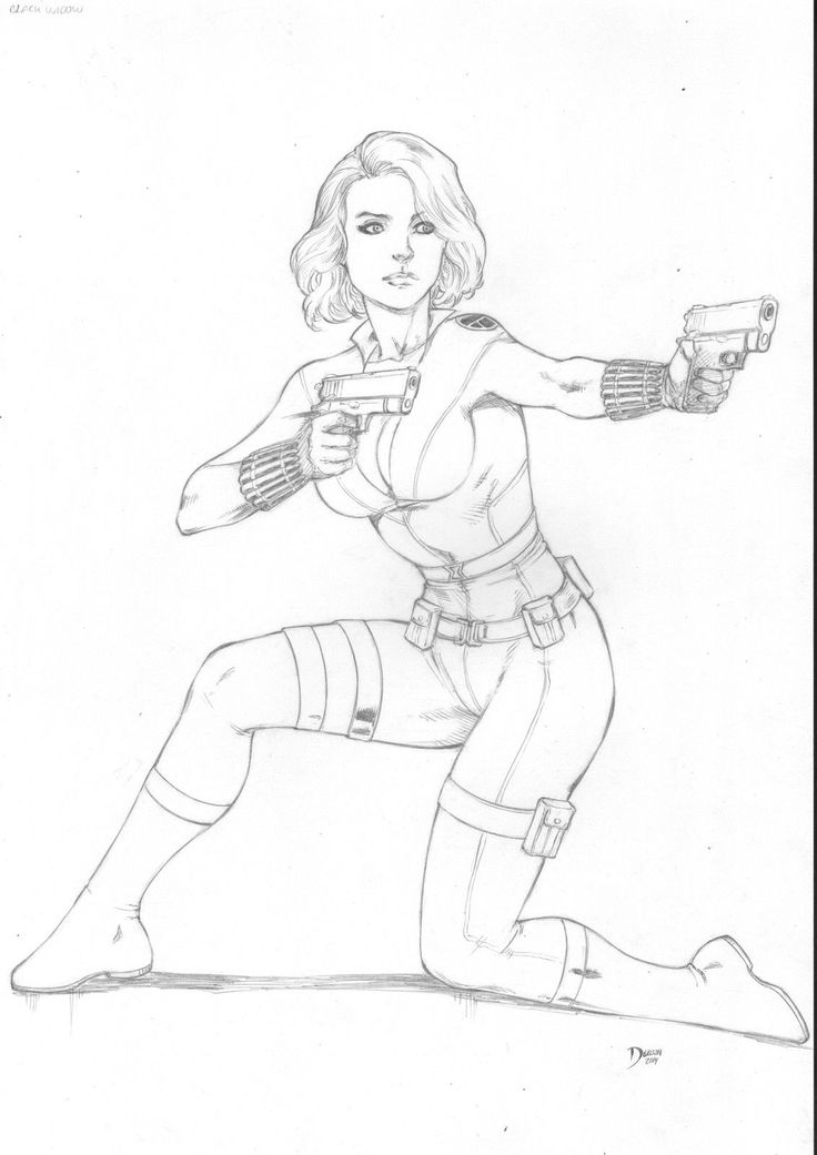 black widow-kleurplaat-gratis-12