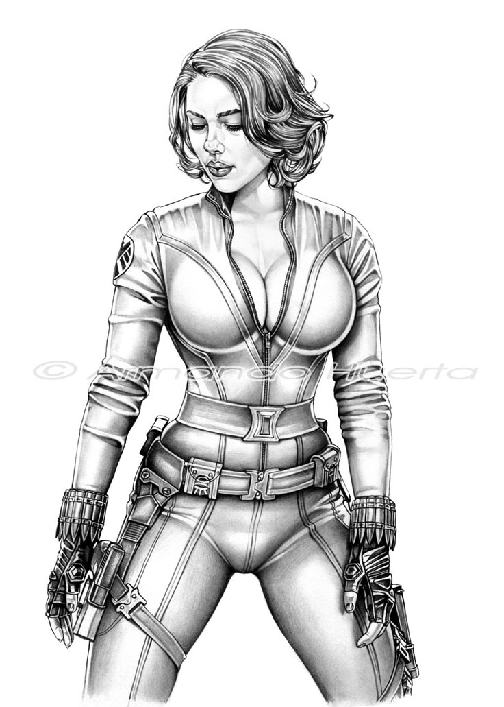 black widow-kleurplaat-gratis-6