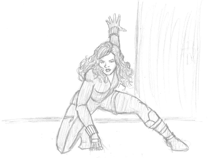 black widow-kleurplaat-gratis-7