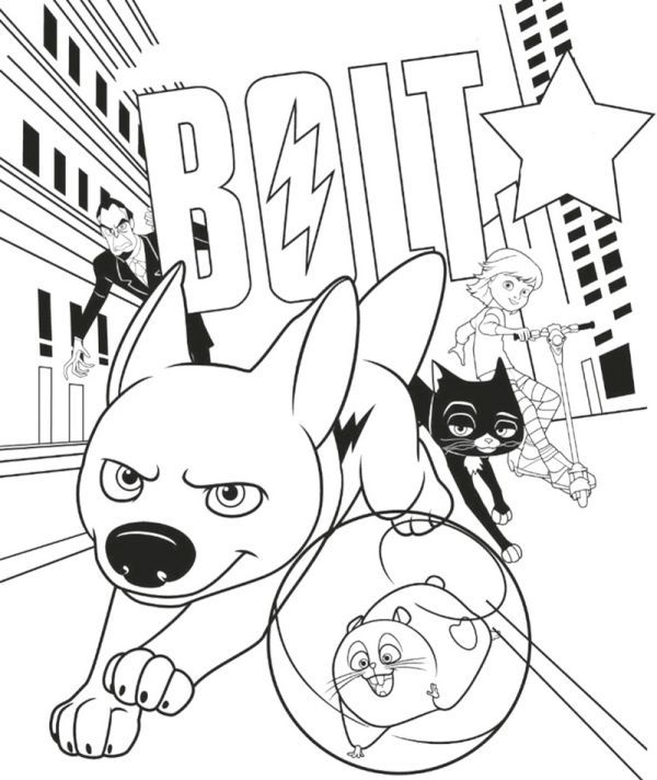 bolt film-kleurplaat-gratis-1
