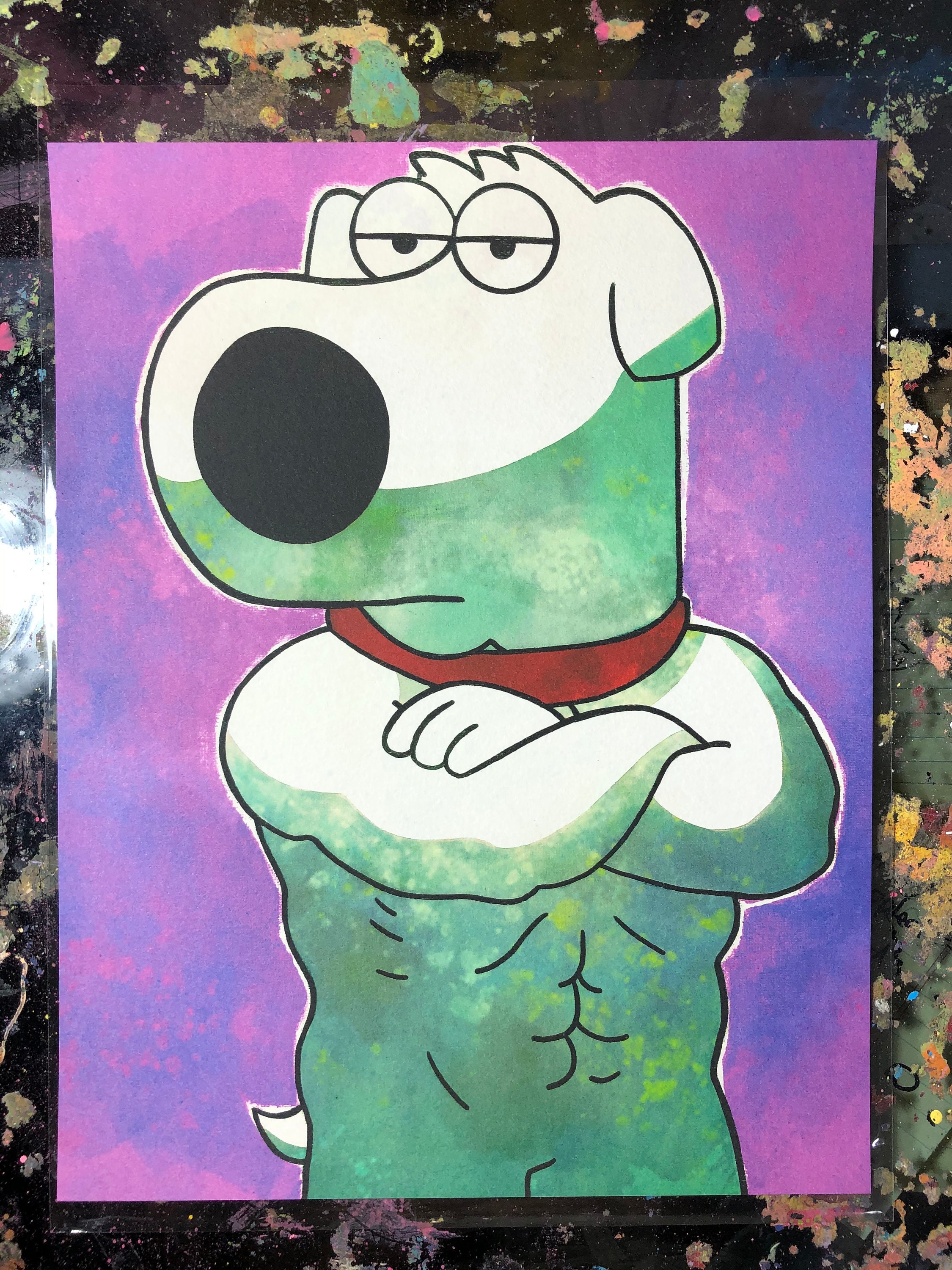 brian griffin-kleurplaat-gratis-8