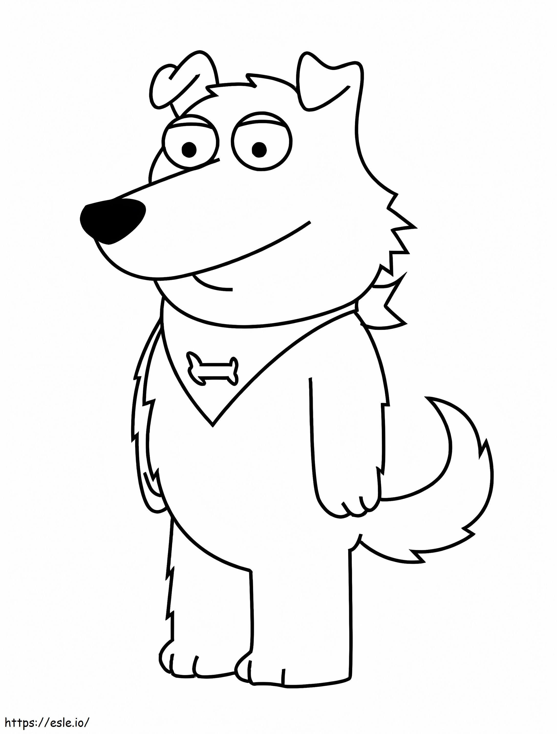 brian griffin-kleurplaat-gratis-9