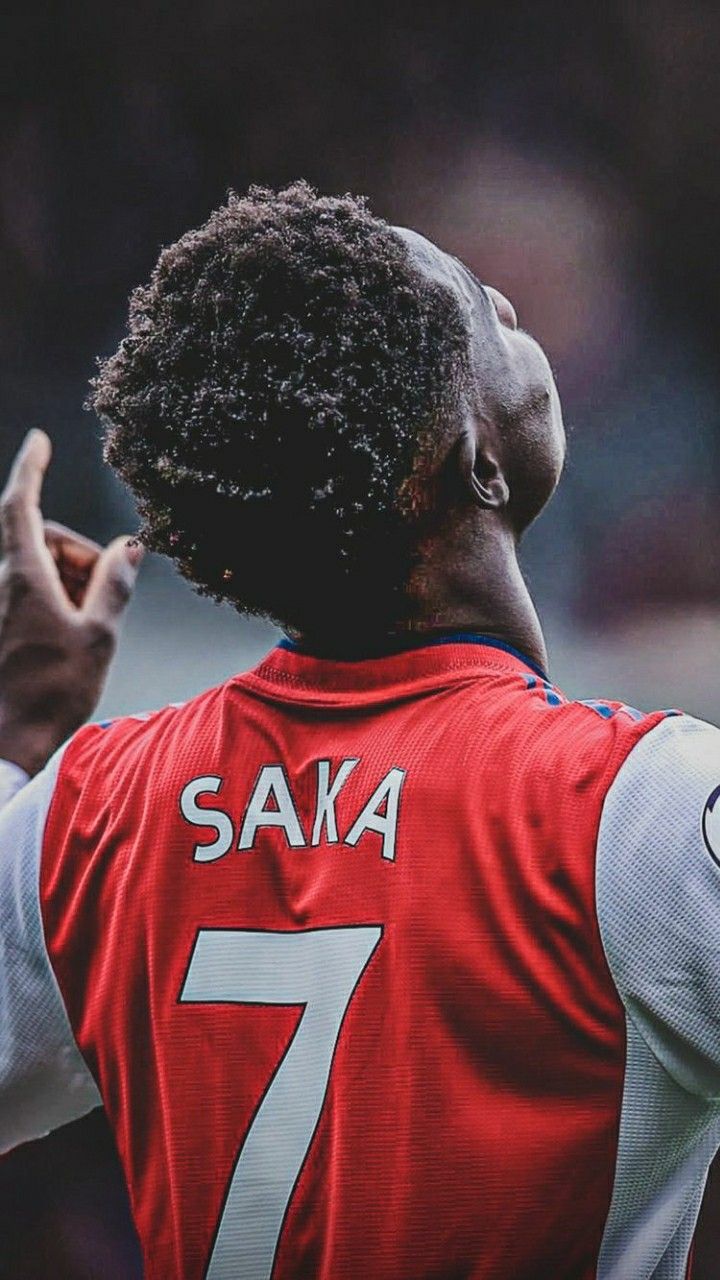 bukayo saka-kleurplaat-gratis-11