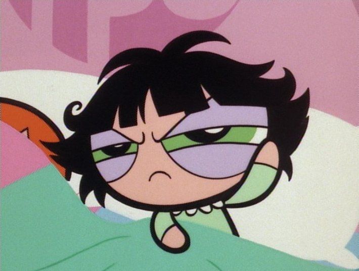 buttercup Powerpuff Girls-kleurplaat-gratis-3