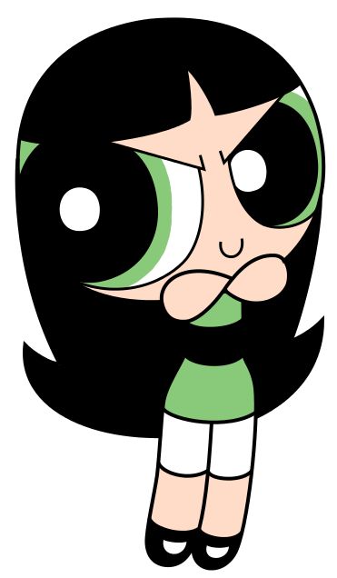 buttercup Powerpuff Girls-kleurplaat-gratis-4