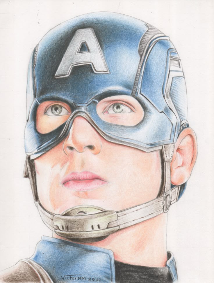 captain america-kleurplaat-gratis-11