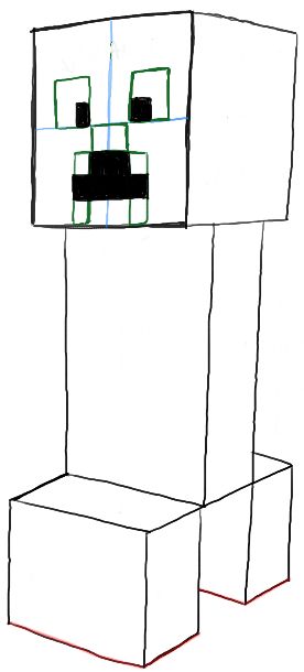 creeper-kleurplaat-gratis-4