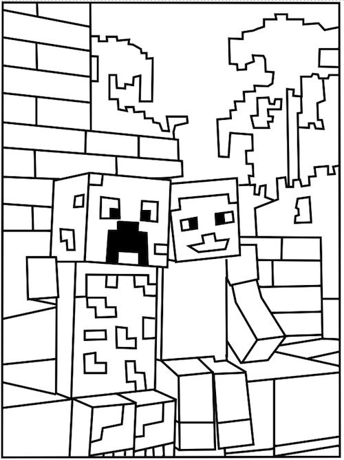 creeper-kleurplaat-gratis-8