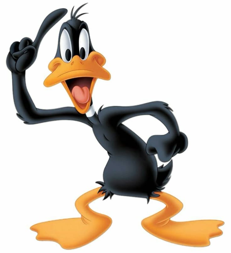 daffy duck-kleurplaat-gratis-11