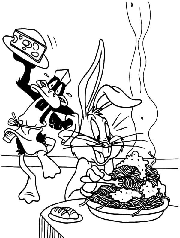 daffy duck-kleurplaat-gratis-7
