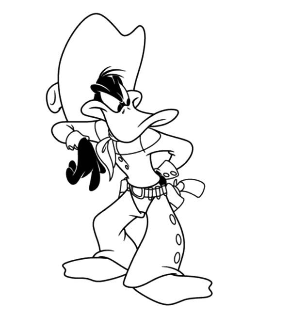 daffy duck-kleurplaat-gratis-8
