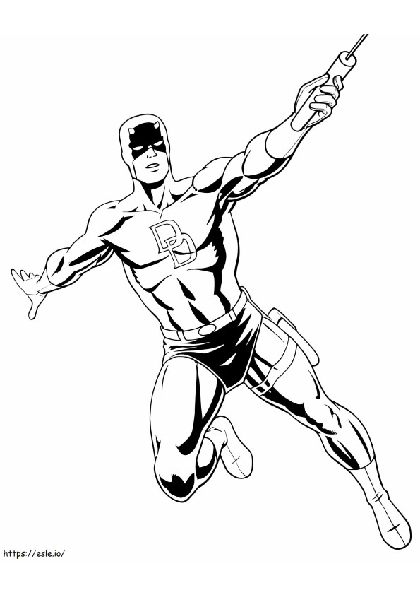 daredevil-kleurplaat-gratis-5