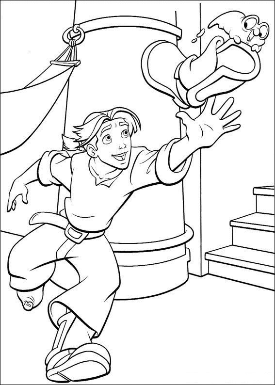 de schatplaneet treasure planet-kleurplaat-gratis-1
