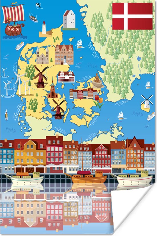 denemarken-kleurplaat-gratis-11