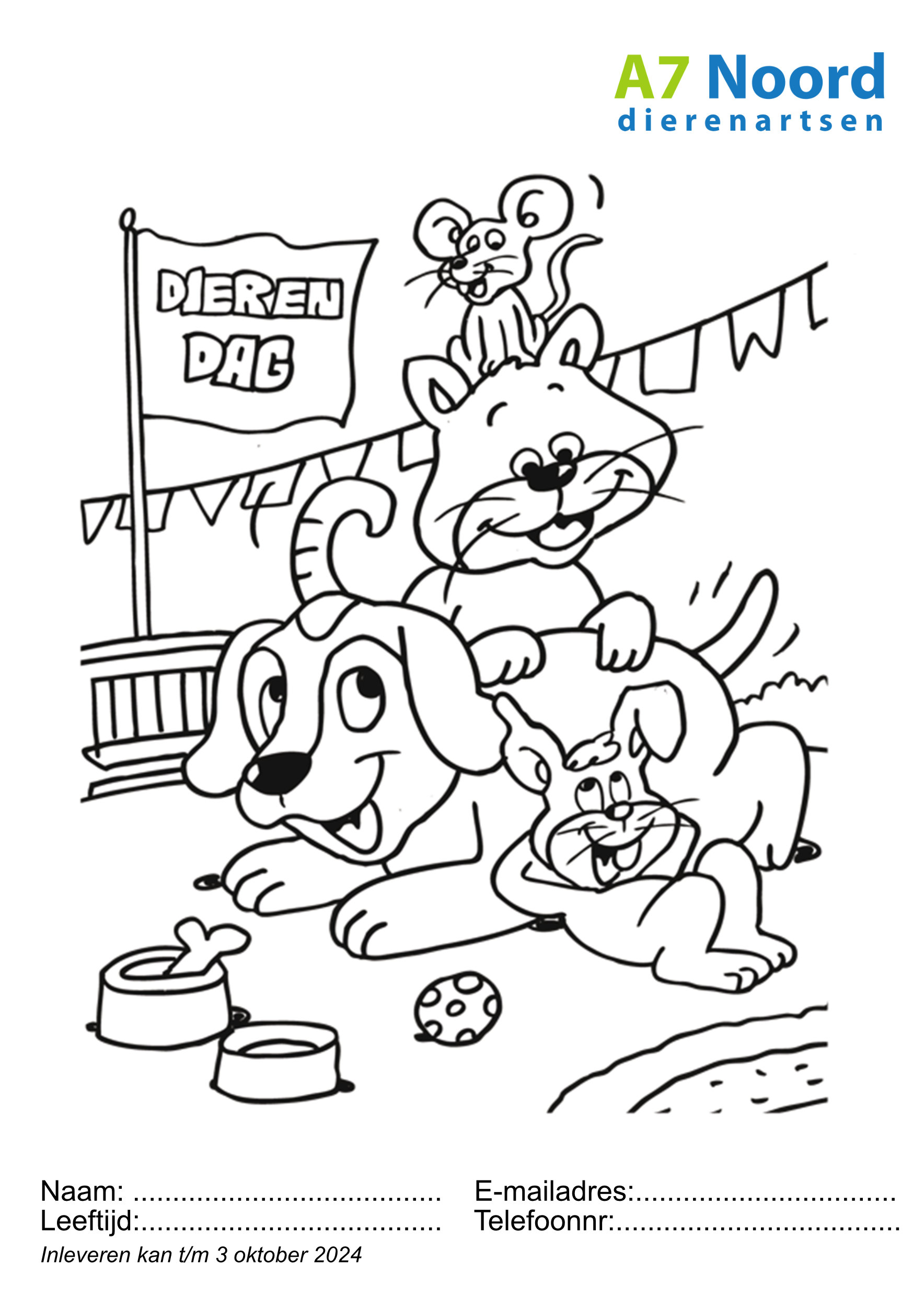 dierendag 4 oktober-kleurplaat-gratis-3