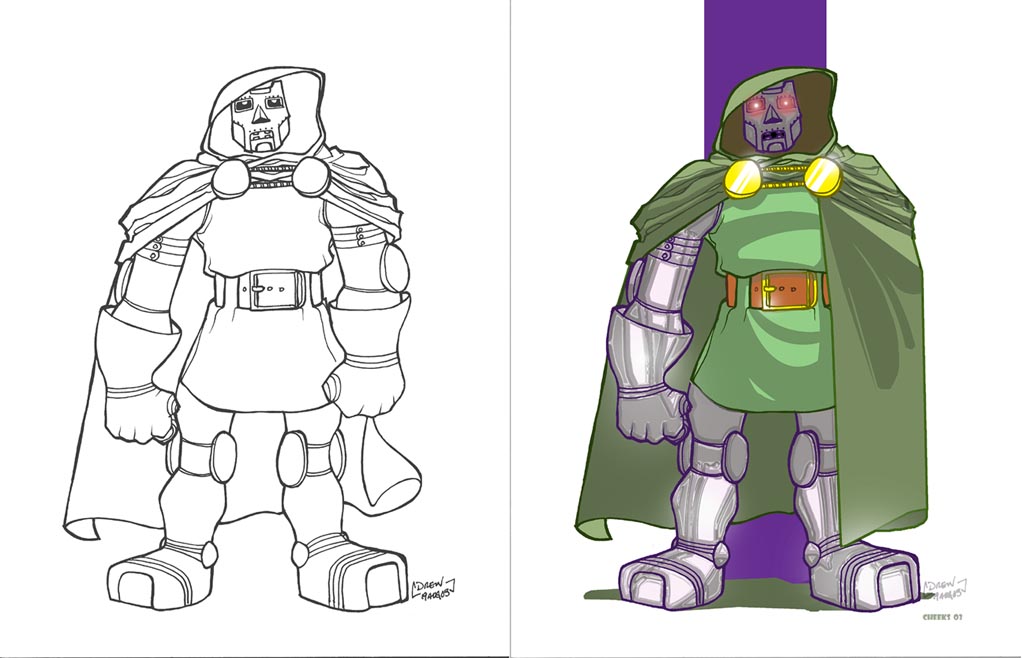doctor doom-kleurplaat-gratis-6