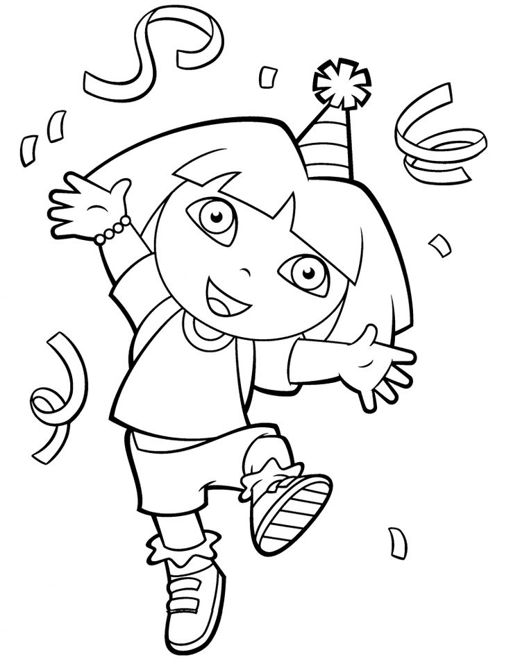 dora dora de ontdekkingsreiziger-kleurplaat-gratis-3
