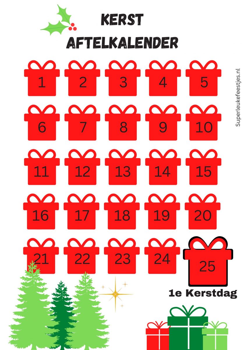 eerste kerstdag 25 december-kleurplaat-gratis-10