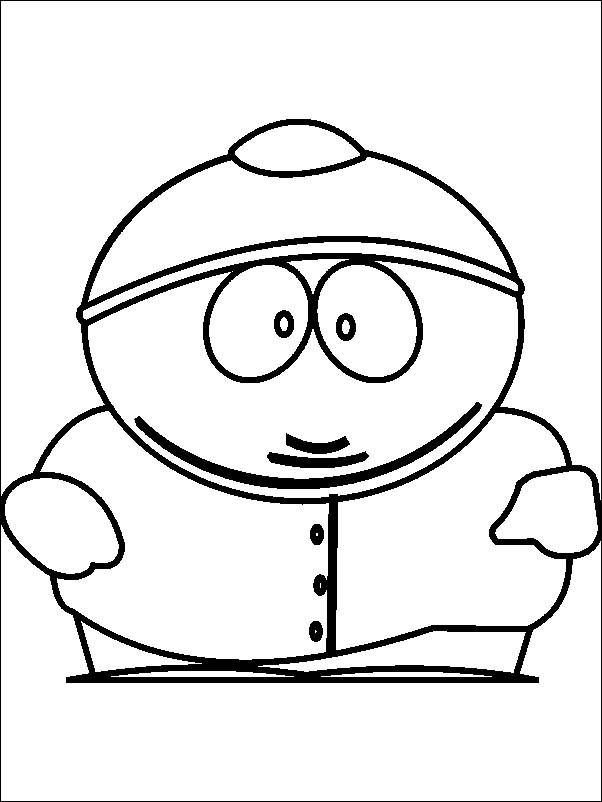 eric cartman-kleurplaat-gratis-1
