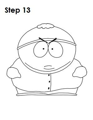 eric cartman-kleurplaat-gratis-2