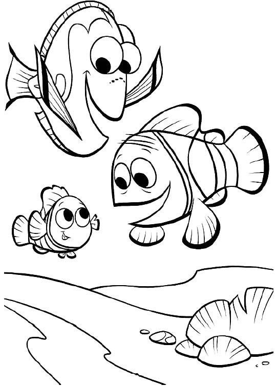 finding nemo-kleurplaat-gratis-1