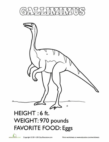 gallimimus-kleurplaat-gratis-1