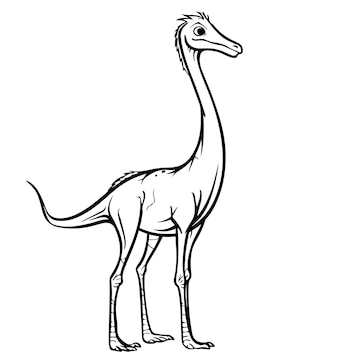 gallimimus-kleurplaat-gratis-11