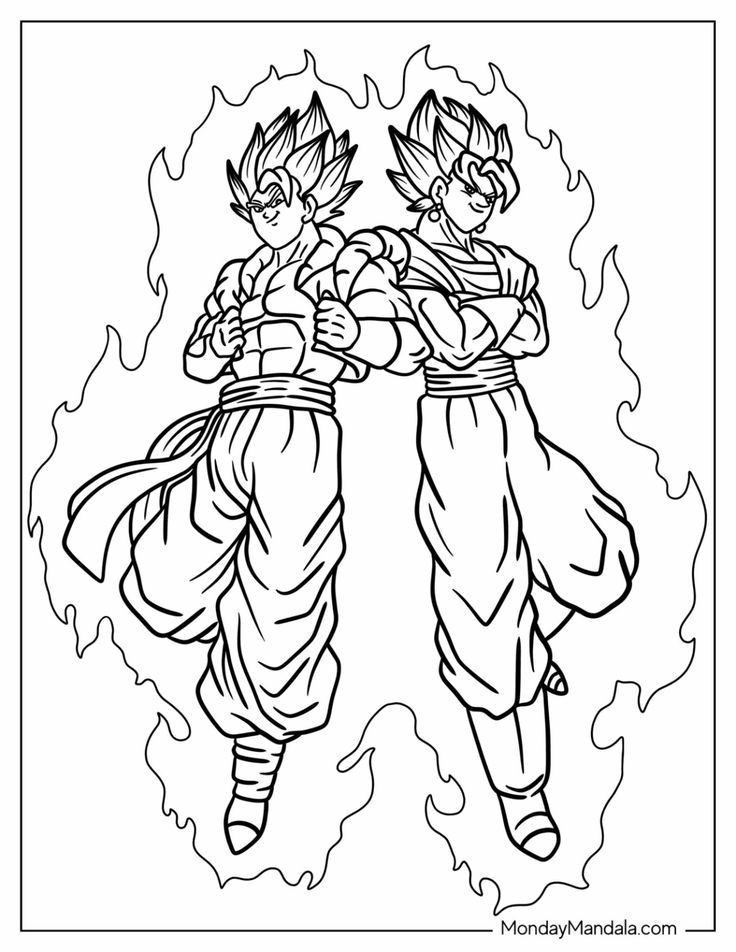 gohan-kleurplaat-gratis-8