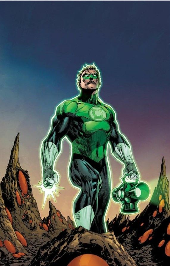 green lantern-kleurplaat-gratis-10