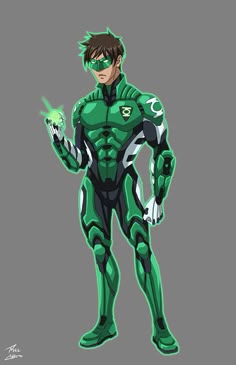 green lantern-kleurplaat-gratis-11