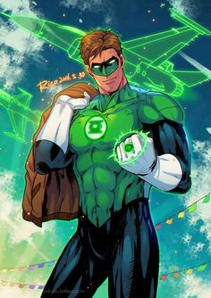 green lantern-kleurplaat-gratis-12