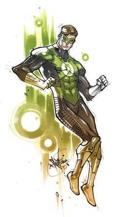 green lantern-kleurplaat-gratis-13