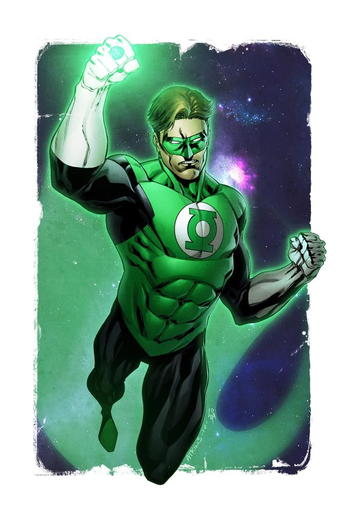green lantern-kleurplaat-gratis-4