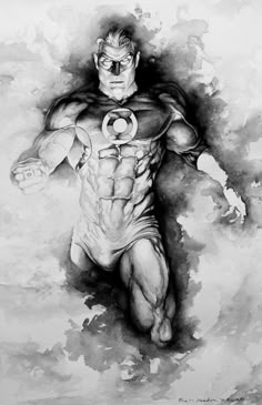 green lantern-kleurplaat-gratis-5