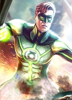 green lantern-kleurplaat-gratis-8
