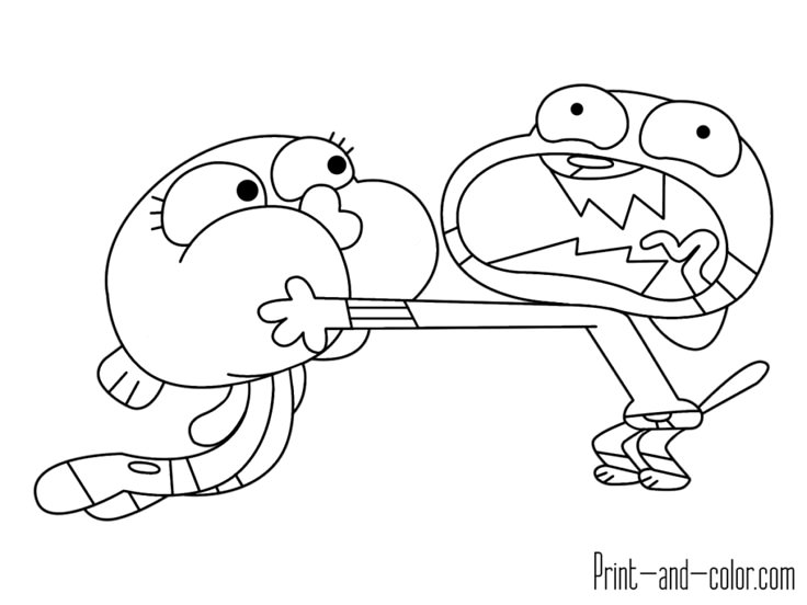 gumball-kleurplaat-gratis-2