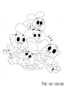 gumball-kleurplaat-gratis-5