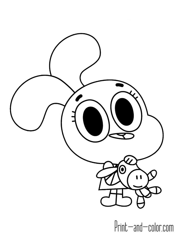 gumball-kleurplaat-gratis-6