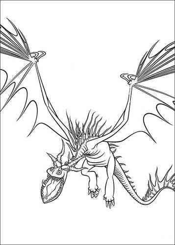 hoe tem je een draak how to train your dragon-kleurplaat-gratis-10