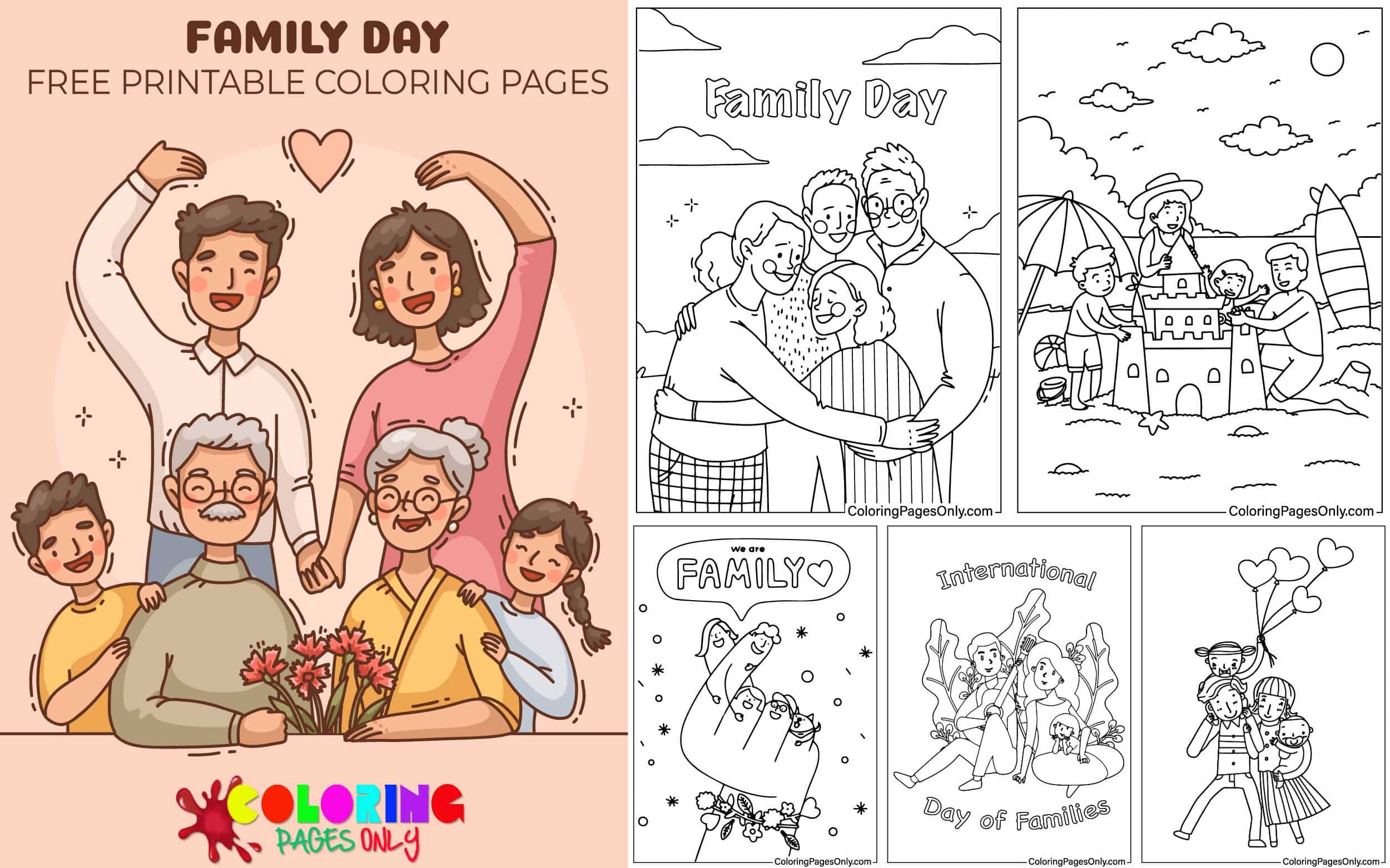 internationale dag van de familie 15 mei-kleurplaat-gratis-3