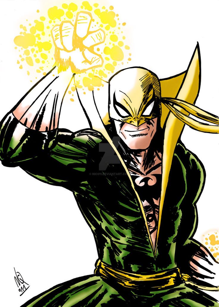 iron fist-kleurplaat-gratis-9