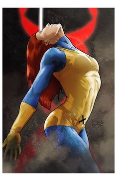 jean grey-kleurplaat-gratis-6