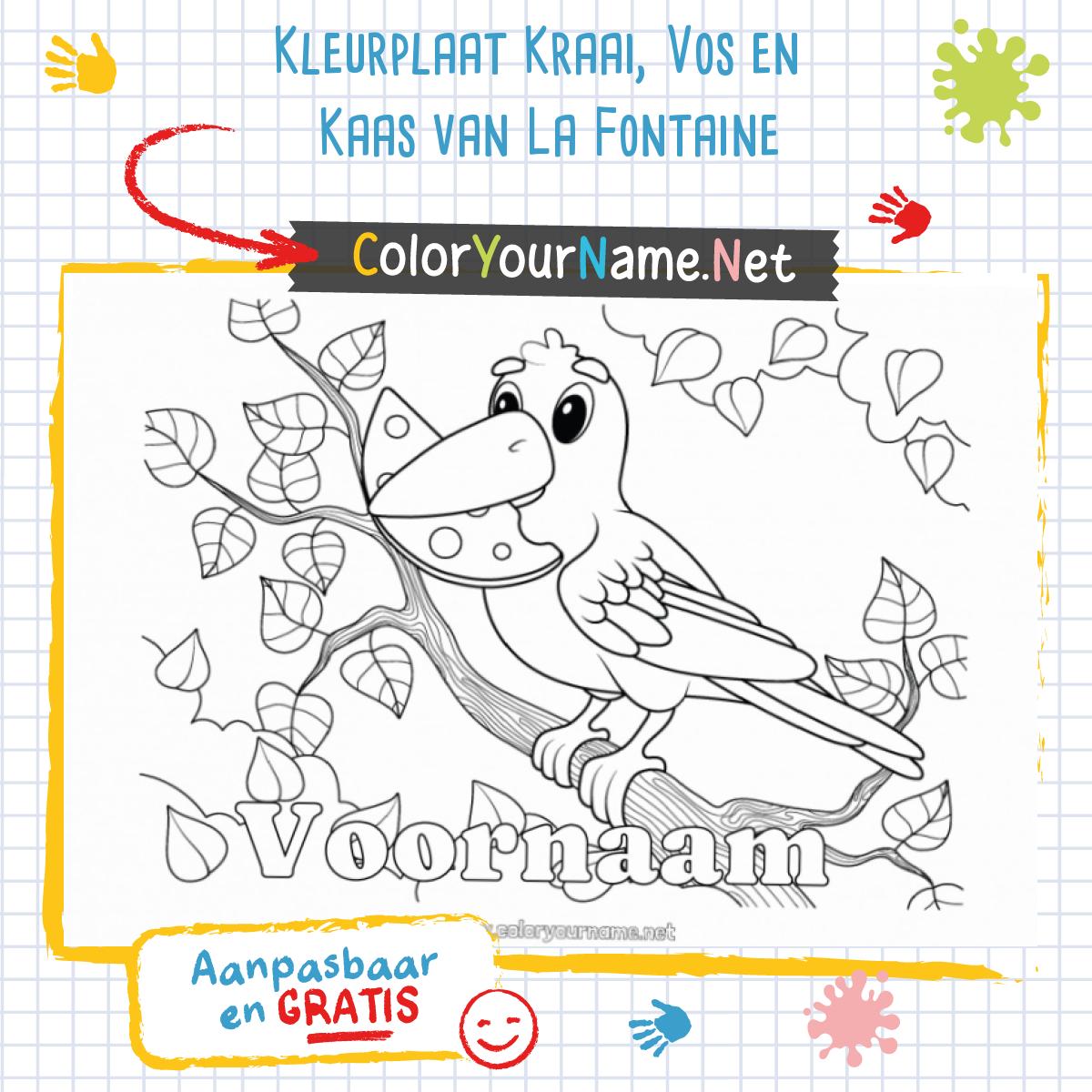 kraai-kleurplaat-gratis-11