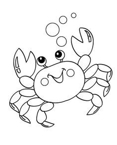 krab-kleurplaat-gratis-1