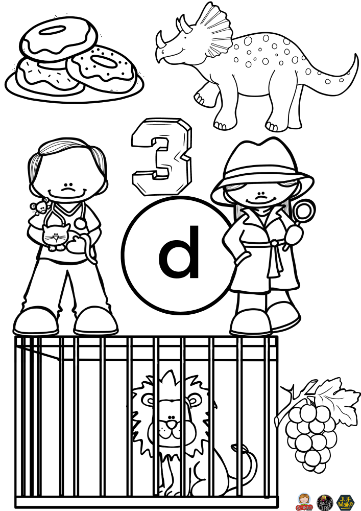 letter d-kleurplaat-gratis-11