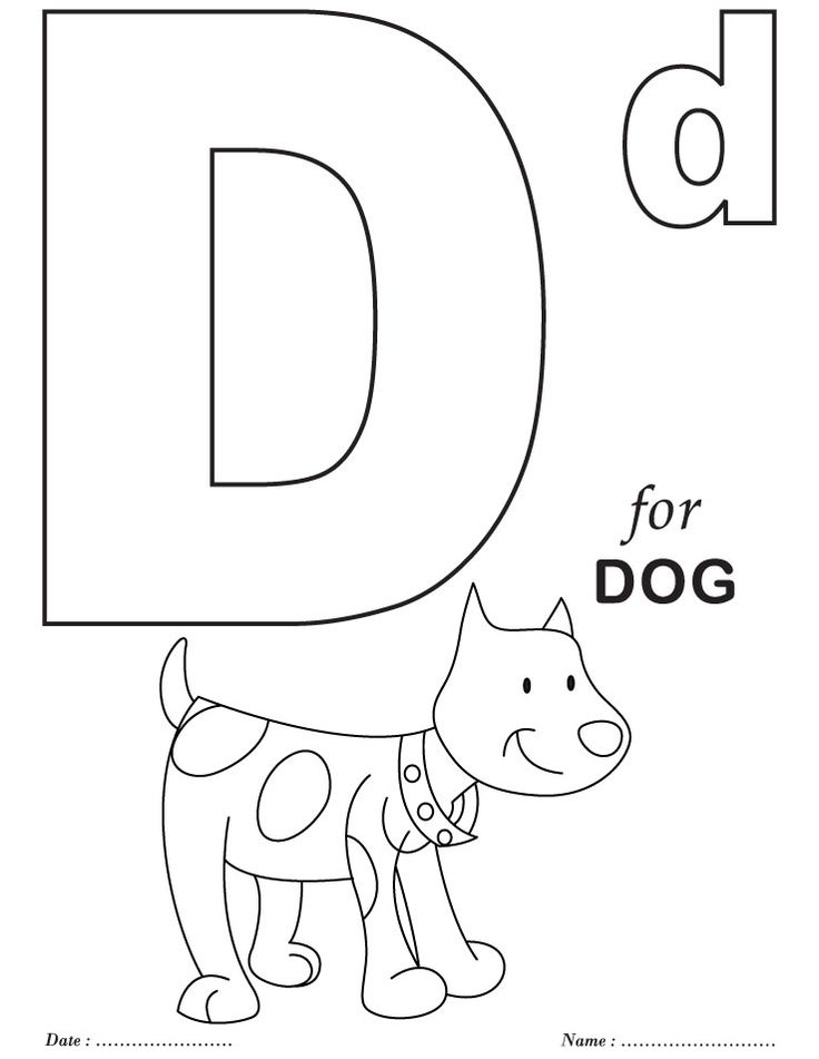 letter d-kleurplaat-gratis-3