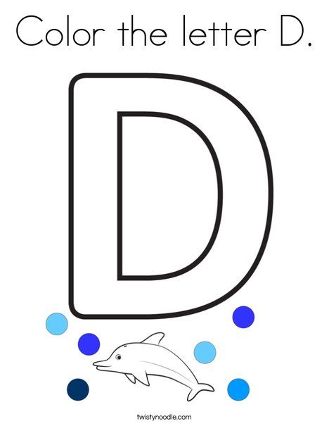 letter d-kleurplaat-gratis-7